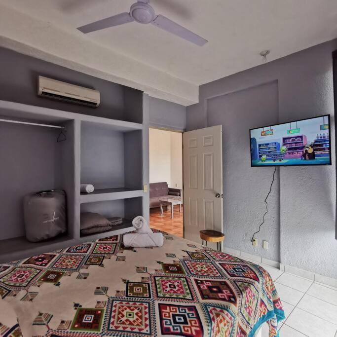 1 Bedroom Apt With Ac , Tv , Wi-Fi Near Dt And Beach Zihuatanejo Eksteriør billede